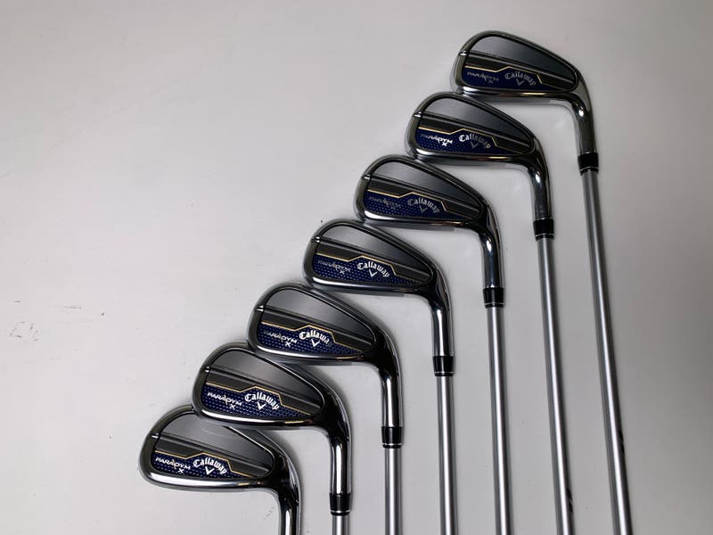Callaway Paradym X Iron Set 4-PW Aldila Ascent Senior Graphite RH