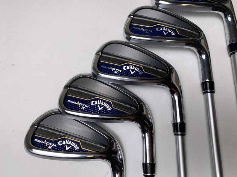 Callaway Paradym X Iron Set 4-PW Aldila Ascent Senior Graphite RH