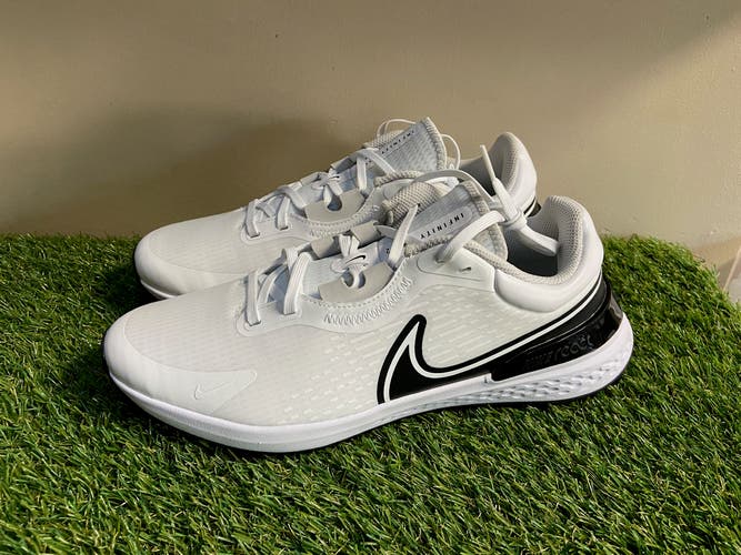 Nike Infinity Pro 2 White Black Photon Dust Golf Shoes DJ5593-115 Men’s 13 NEW