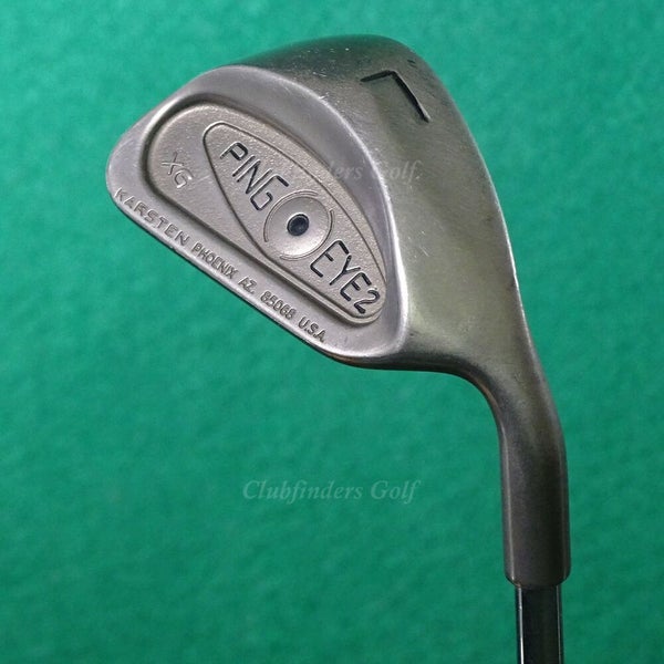 Ping Eye 2 XG Black Dot LW Lob Wedge KBS Tour Steel Stiff