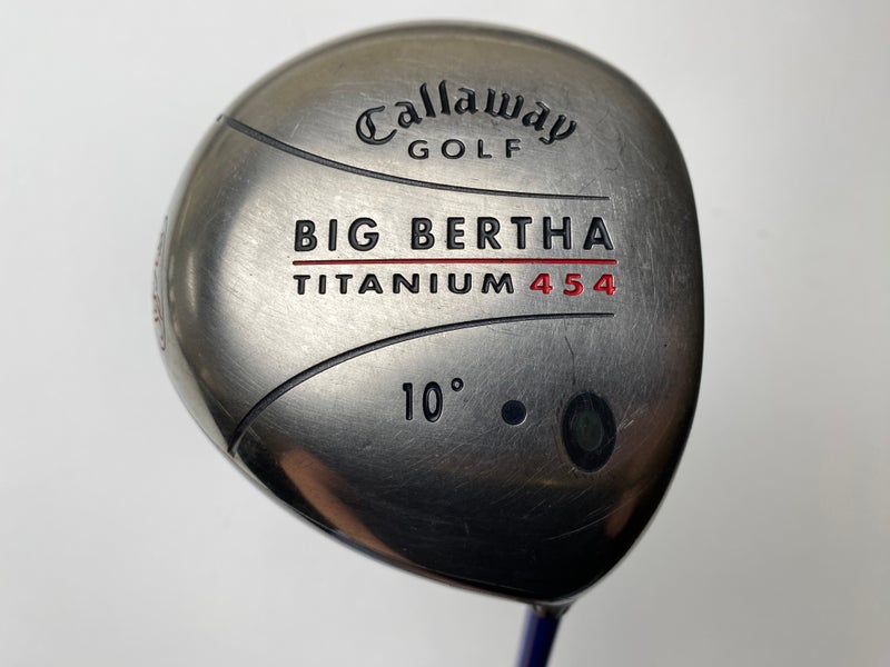 Callaway Big Bertha Titanium 454 Driver 10* Grafalloy ProLaunch Blue Stiff RH