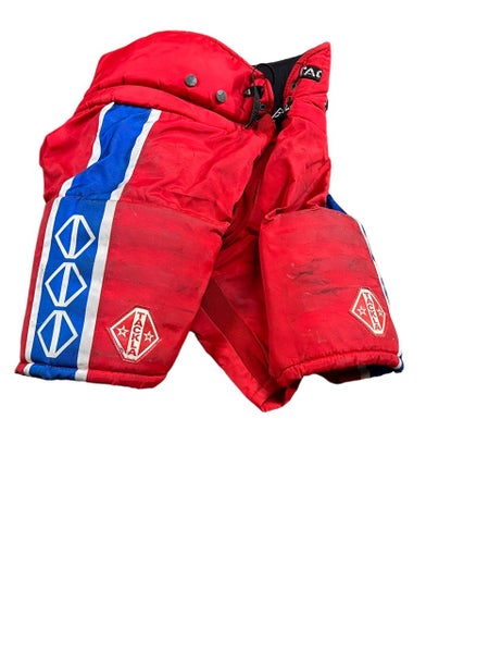 Montreal Tackla Senior Series 550 Hockey Pants, Red, Size 46