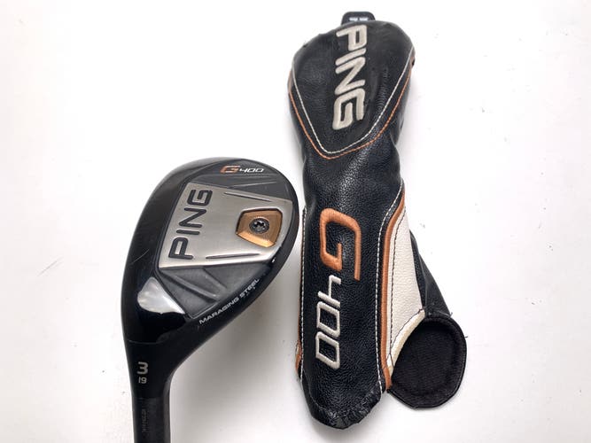 Ping G400 3 Hybrid 19* Alta CB 70g Stiff Graphite Mens LH HC