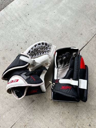 CCM Premier Glove and Blocker