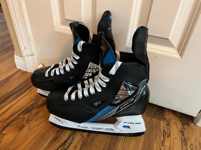 Used True Regular Width Size 6.5 TF9 Hockey Skates