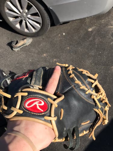 Used Right Hand Throw 32.5" Gg elite Catcher's Glove