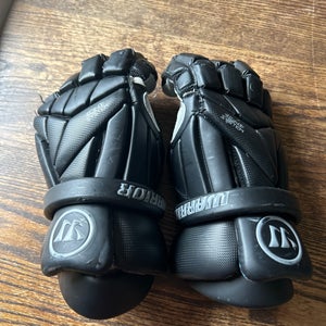 Used Warrior large Evo Lacrosse Gloves