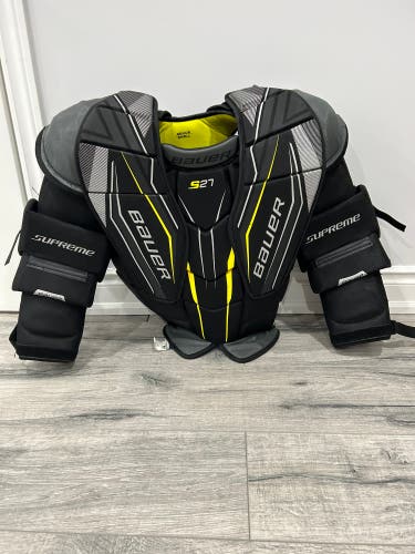 Bauer Supreme S27 Senior goalie Chest & Arm Protector- senior S - goalie chest pad