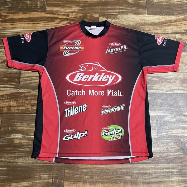 Berkley Rapala Fishing Tournament Jersey Shirt “Catch More Fish” Size XL