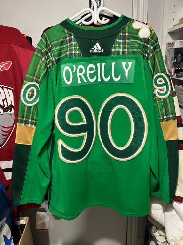 Toronto Maple Leafs RYAN O'REILLY 2018 BUFFALO SABRES ST. PATRICK'S DAY JERSEY -New
