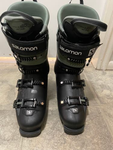 Men's Used Salomon All Mountain S Max 120 Ski Boots Stiff Flex