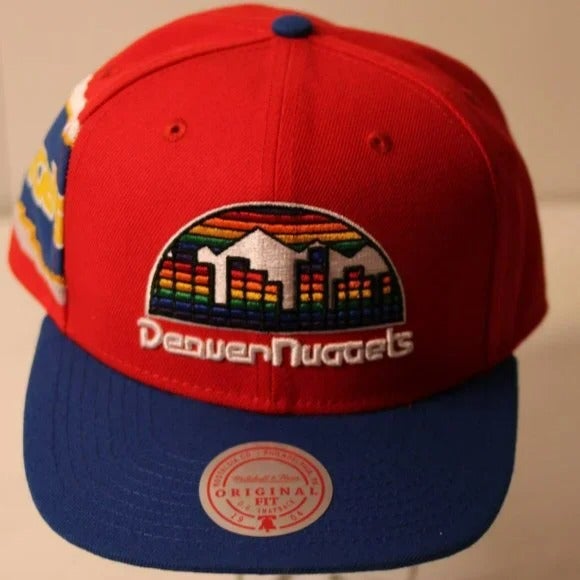 MITCHELL & NESS - Men - Denver Nuggets Wool 2 Tone Snapback HWC