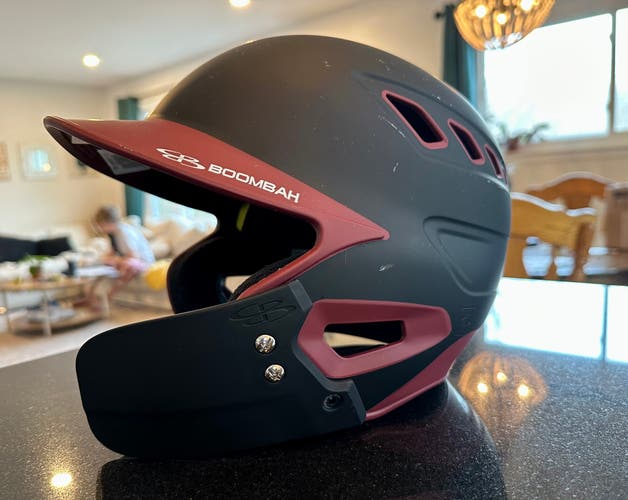 Barely Used 7 1/8 - 7 3/4 Boombah Batting Helmet