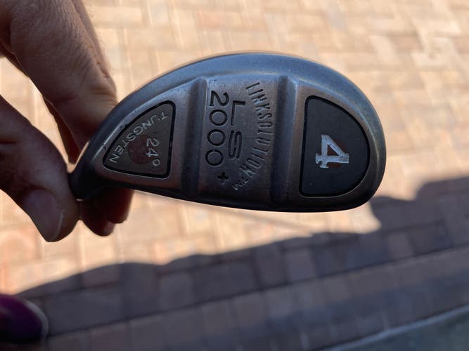 Link solutions hybrid 4 golf club. In light flex