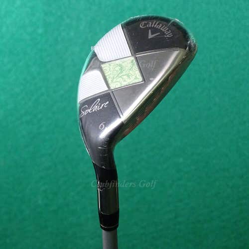 Lady Callaway Solaire Green 30° Hybrid 6 Iron Factory 50 Graphite Women's