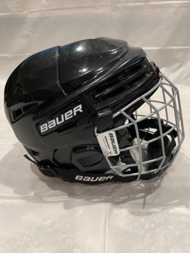Used Youth Bauer  Prodigy Helmet Black