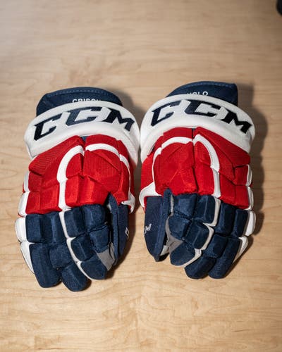 Pro Stock CCM HG12XP 13” Hockey Gloves Rochester Americans