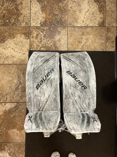 Bauer Hockey Goalie Leg Pads Vapor 2X With Bauer Supreme Knee Pads