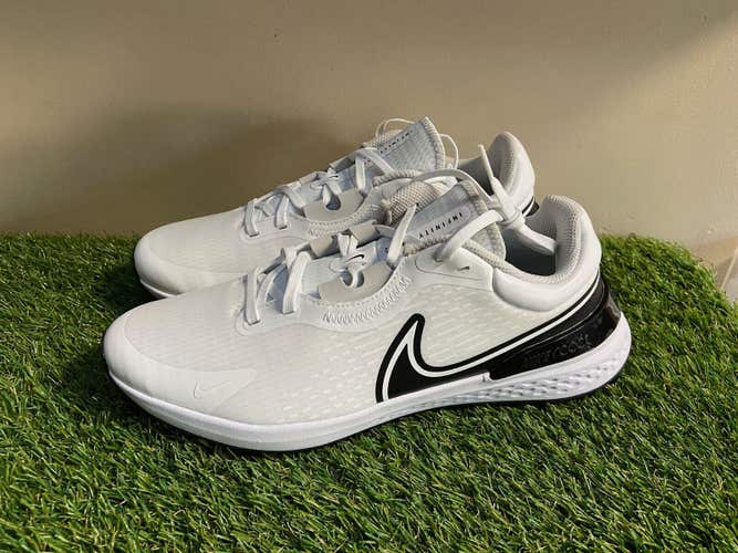 *SOLD* Nike Infinity Pro 2 White Black Photon Dust Golf Shoes DJ5593-115 Men’s 9 NEW