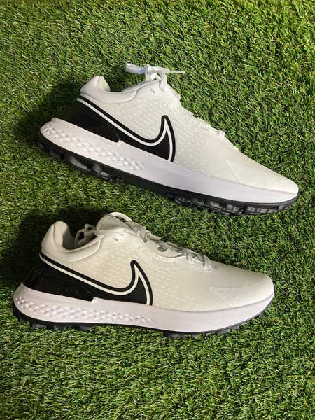 Nike Infinity Pro 2 Golf Shoes White/Black Photon dust (DJ5593-115) Nike Infinity Pro 2 Golf Shoes White Black Photon Dust  main image 2