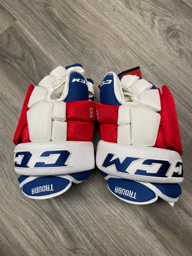 14” NYR Pro Stock Jacob Trouba Gloves