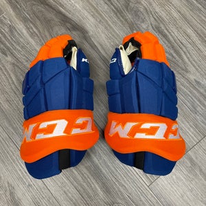 15” CCM Edmonton Oilers Pro Stock Gloves