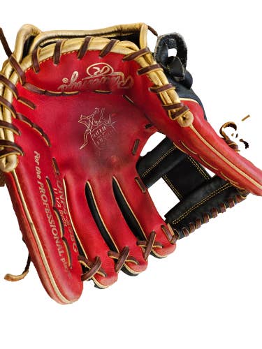 Used Rawlings Right Hand Throw Infield Heart of the Hide Baseball Glove 11.5"