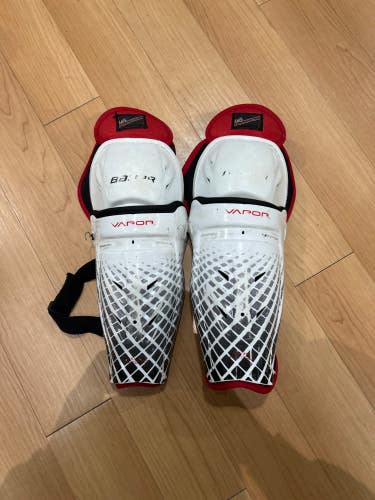 Used Bauer Vapor Lil Rookie Shin Pads