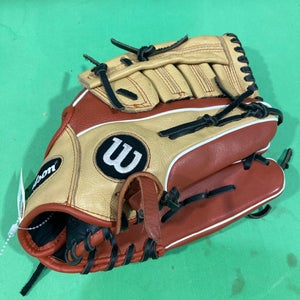 Used Wilson A500 Right Hand Throw Outfield Baseball Glove 12.5"