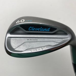 Cleveland CBX Lob Wedge LW 60* 10 Action Ultralite Wedge Graphite Womens RH