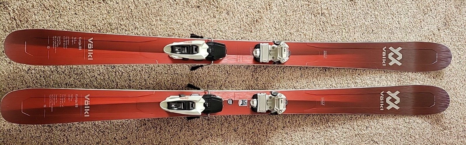 2022 Volkl Kenja 88 with Marker Squire 11 Bindings 163