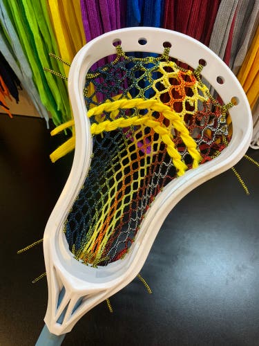 NEW Custom Generic Lacrosse Head Strung W/ Semi-soft Mesh