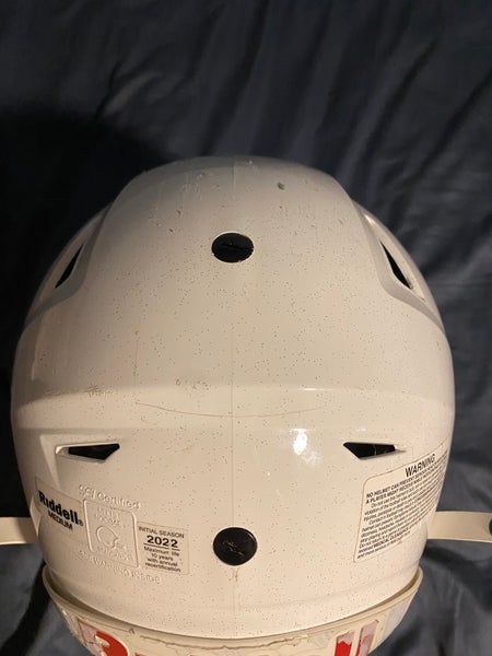Used Medium Riddell SpeedFlex Helmet White