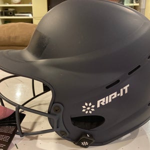 New Medium/Large Rip It Vision Pro Softball Batting Helmet