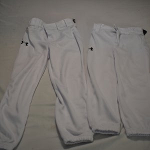 NEW - Under Armour Youth Baseball Pants, 2 Pair