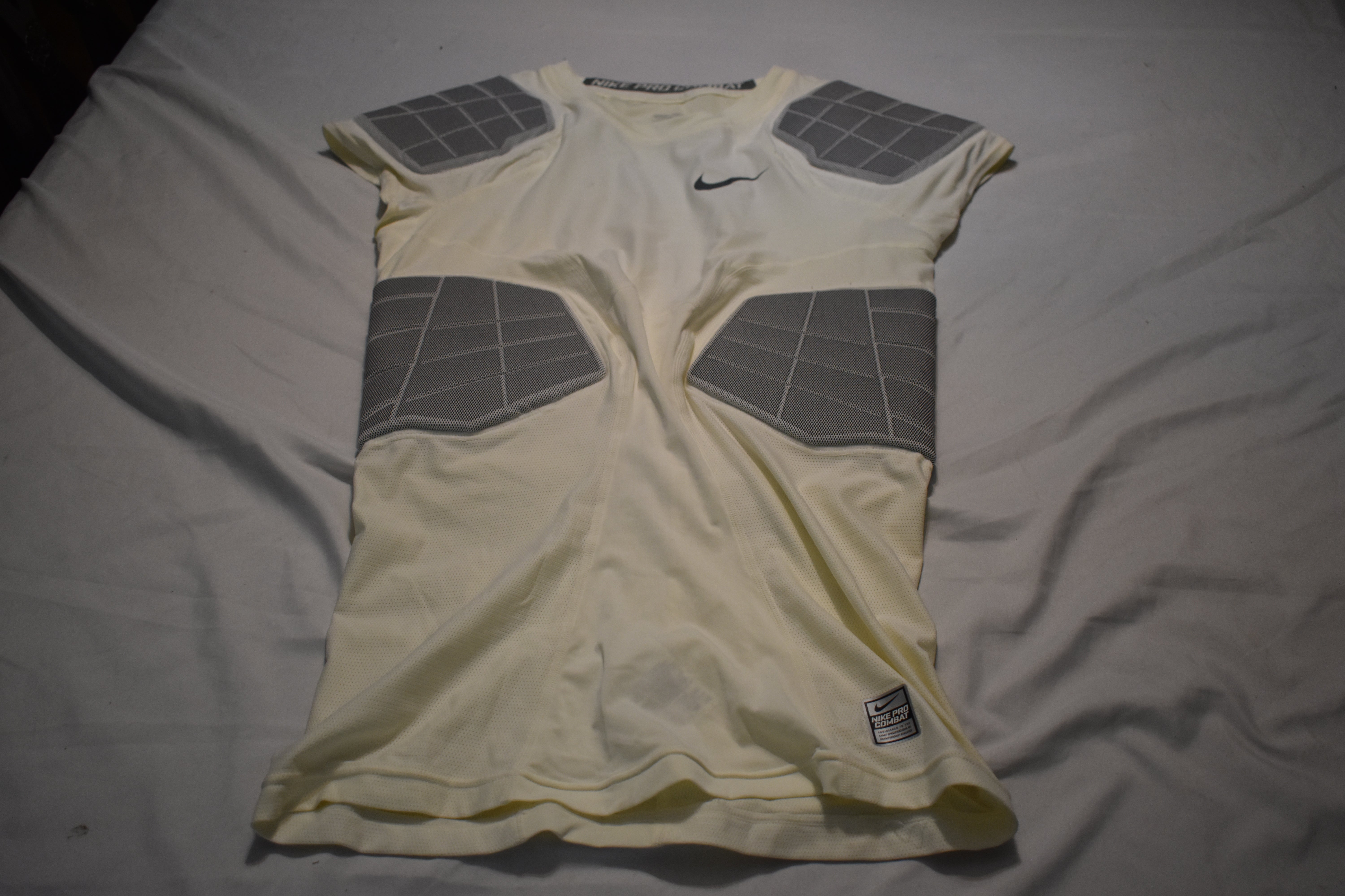 NEW - Nike Pro Combat Padded Protective Dri-Fit Compression Shirt