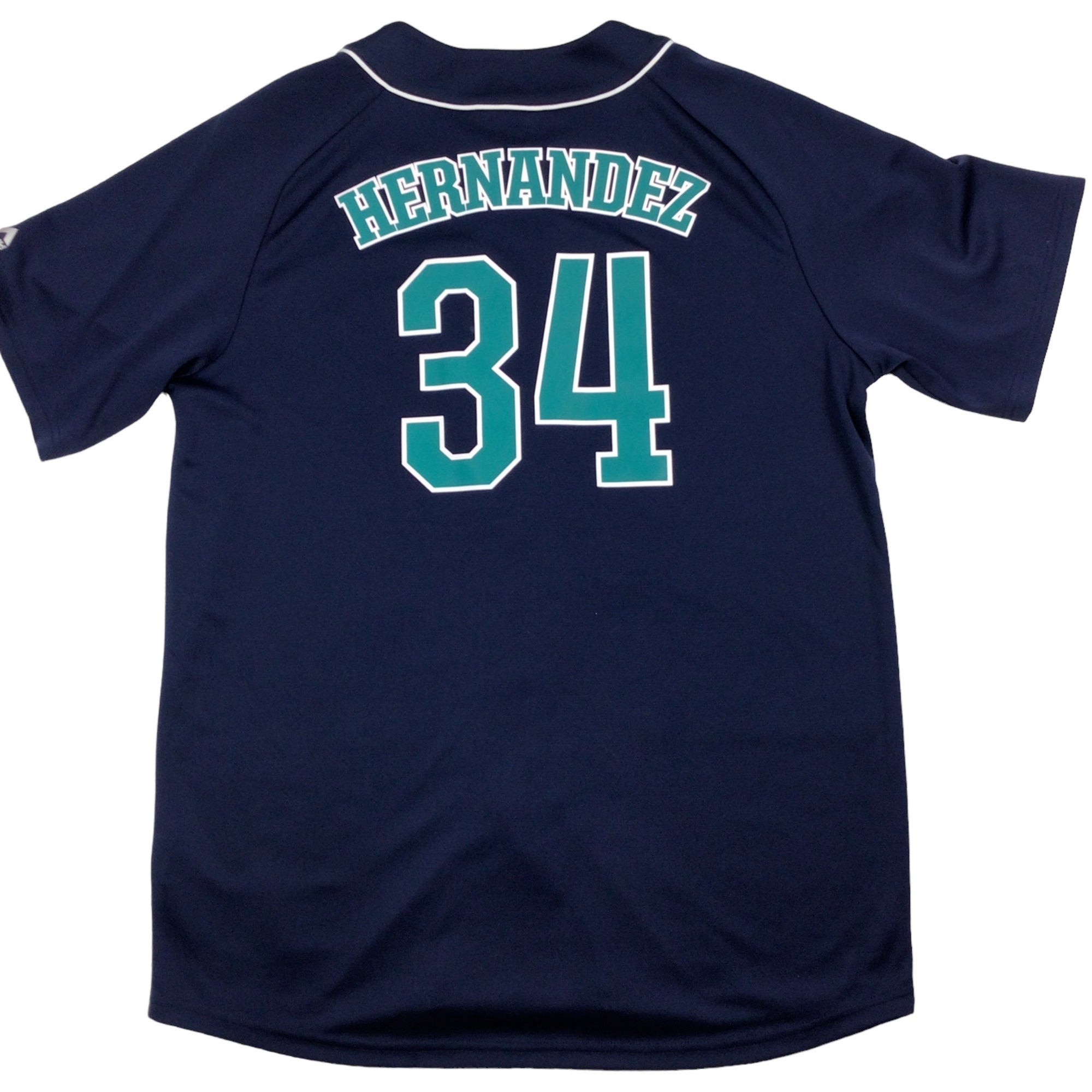 New Majestic Seattle Mariners Felix Hernandez Baseball Jersey