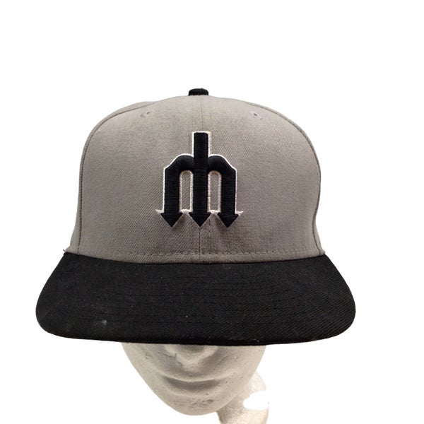 Seattle Mariners Hat Trident M Logo Snapback MLB Baseball Vintage 80s