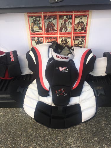 Used Large Vaughn Ventus LT80 Goalie Chest Protector