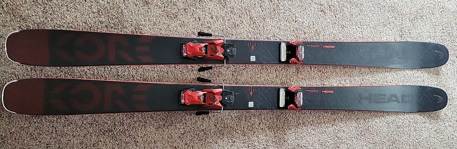 2021 Head Kore 99 with Tyrolia Attack 13 Bindings 189cm Mint Condition!