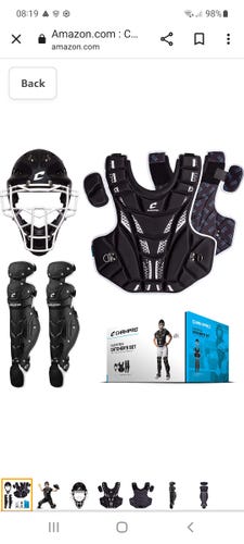 Used Youth Champro Catcher's Combo