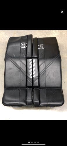 Used 33" Warrior  Ritual G5 Goalie Leg Pads