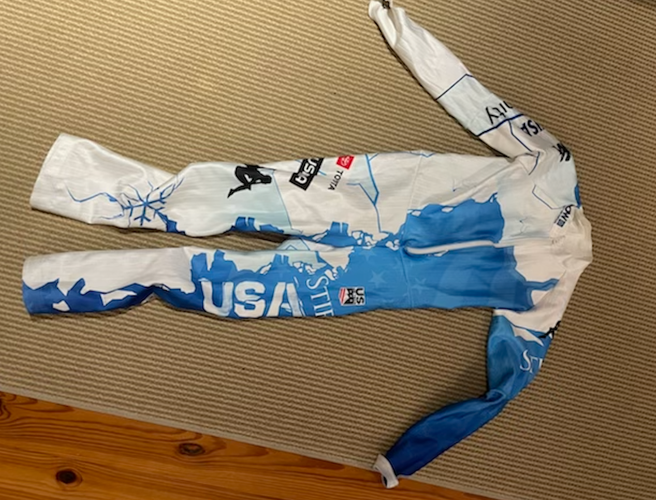 2023 World Championship Special Edition US Ski Team Kappa Speed Suit FIS legal