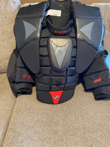 Used Large CCM AB Pro Goalie Chest Protector