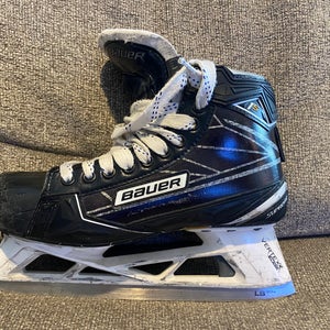 Senior Used Bauer Supreme 1S Hockey Goalie Skates Regular Width Size 8