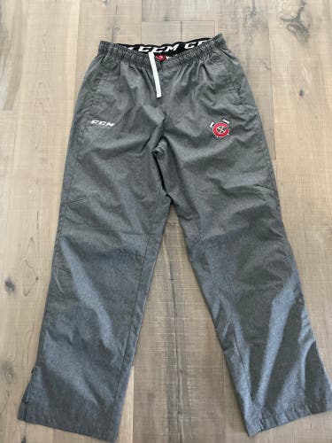 Chicago Steel USHL CCM Gray Track Pants