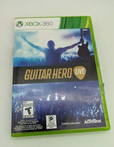 Guitar Hero Live 2 Discs (Microsoft Xbox 360, 2006) No Manual - No Guitar (2015)