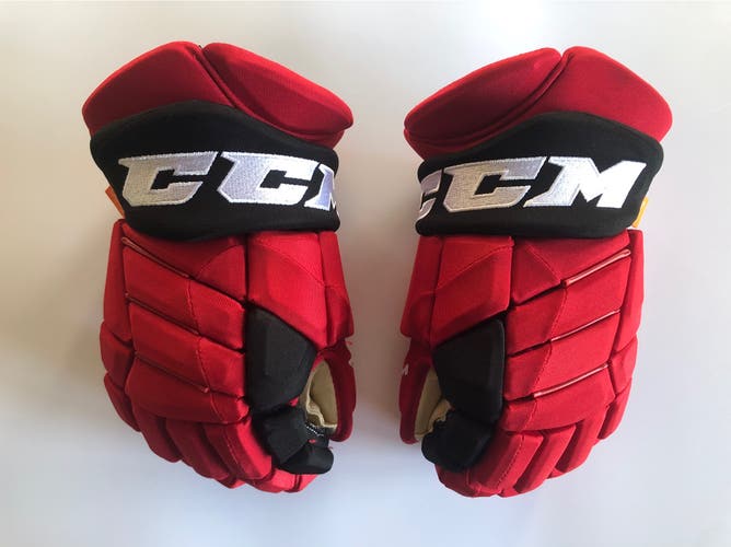CCM 15" Pro Stock HGPJS Gloves - Carolina Hurricanes