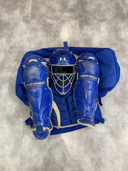 Used Under Armour Catcher's Set