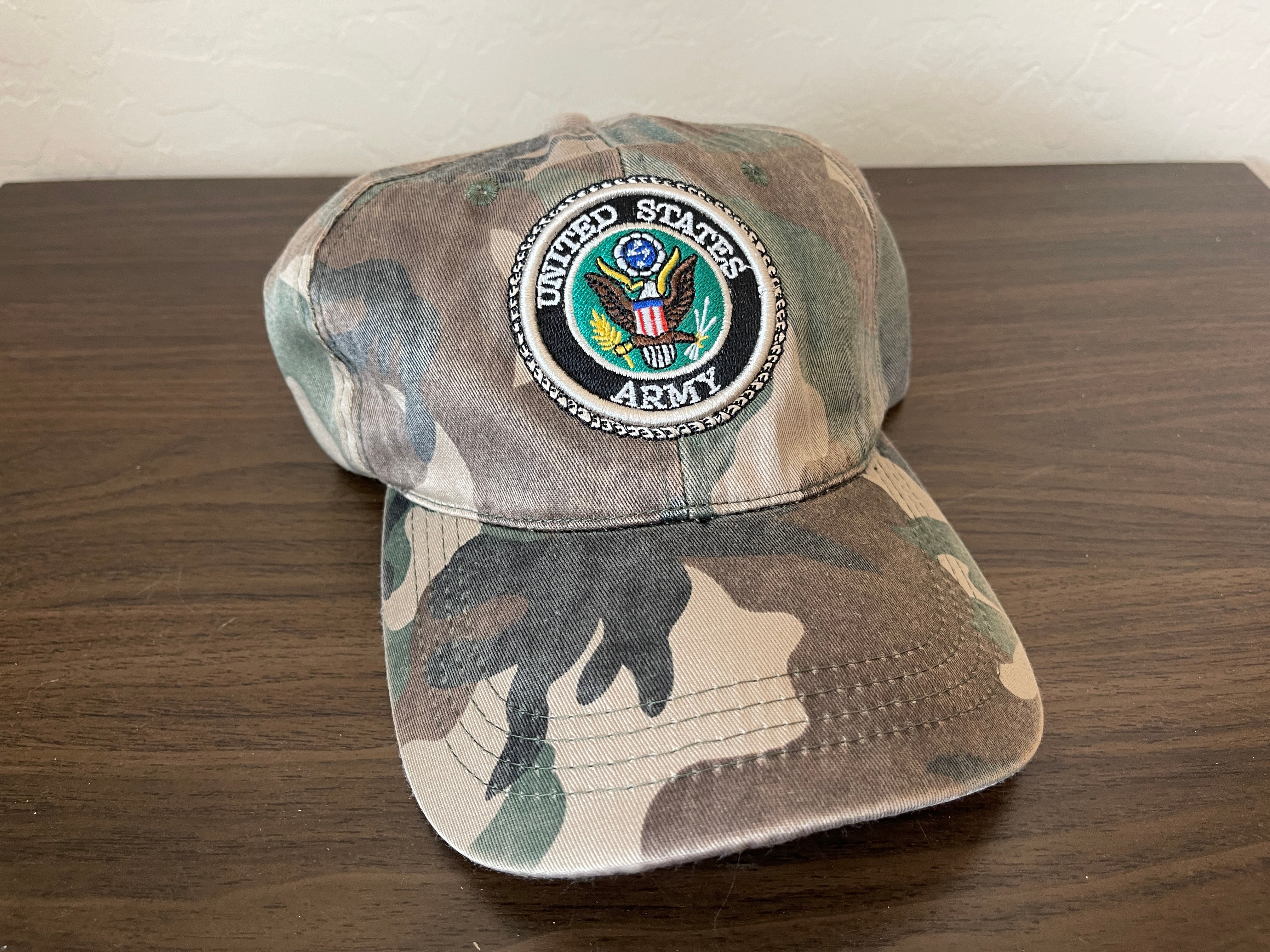 US ARMY STRONG LICENSED SEAL MILITARY DIGI CAMO HAT CAP [Apparel]